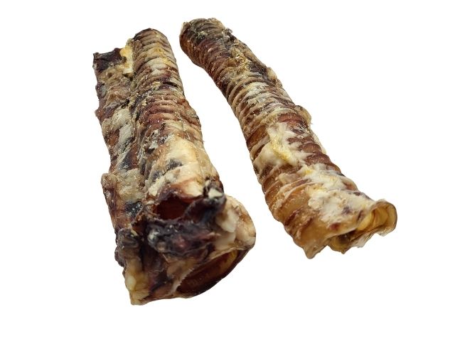 Large Trachea Dog Treats - Dried Trachea Chews For Dogs - 3  & 6 Pack