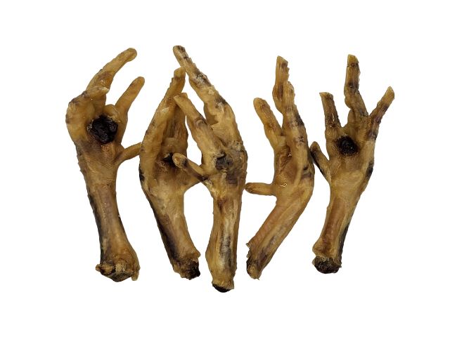 Dried Chicken Feet Treat For Dogs