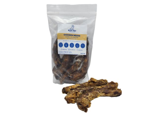 Dried Chicken Neck Treats For Dogs