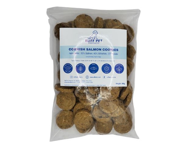 Cornish Salmon & Potato Cookies For Dogs