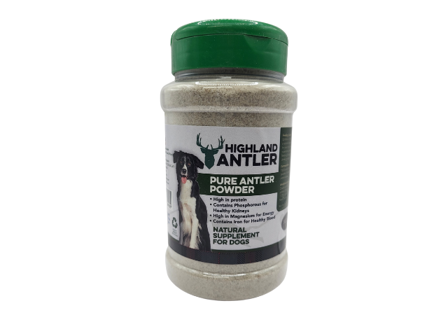 Antler Pure Powder Natural Supplement For Dogs