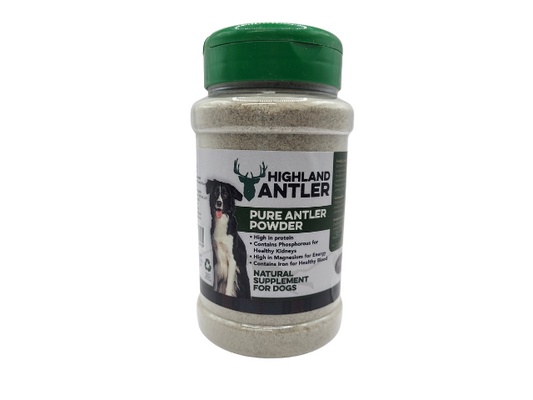 Antler Pure Powder Natural Supplement For Dogs