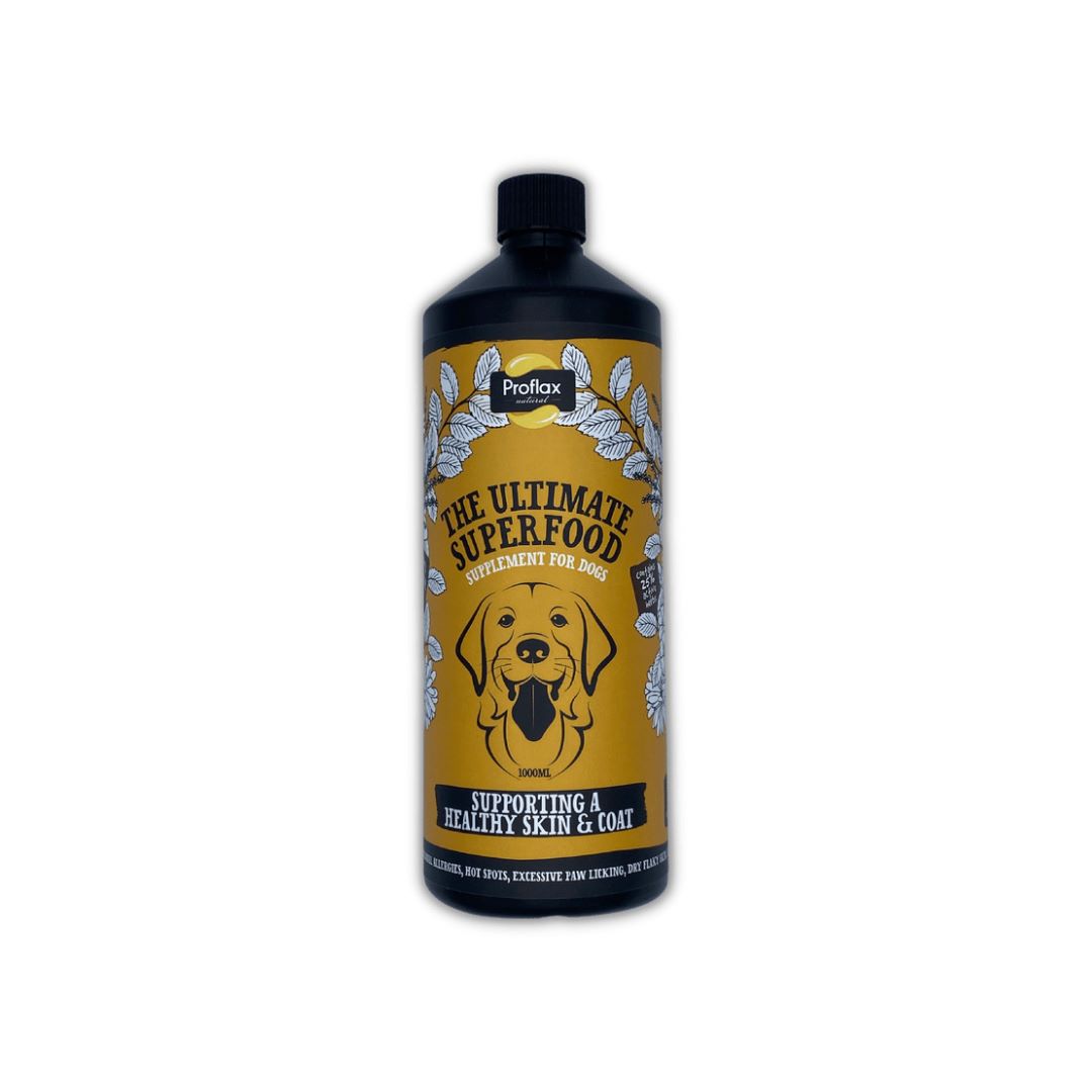Proflax Skin and Coat Supplement For Dogs 1 litre