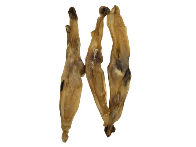 Rabbit Ear Without Fur Chewing Treats For Dogs