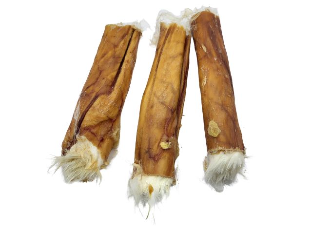 Rabbit Skin Roll With Fur Chew Treat For Dogs