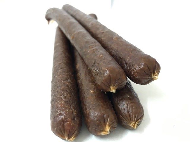 Venison Sausage Large Stick Chew Treat For Dogs Puppies
